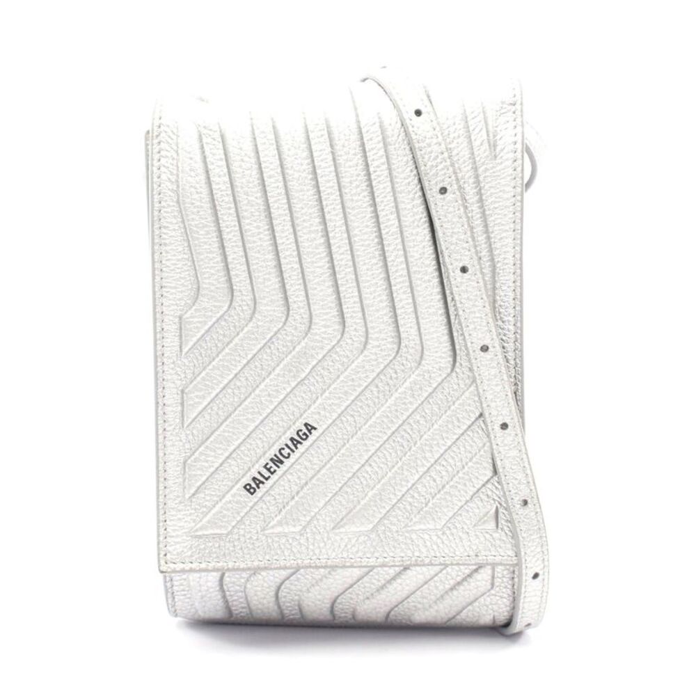 Balenciaga Leather Phone Holder Shoulder Bag - Picture 1 of 7